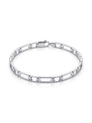Silver Atlas Chain Bracelet