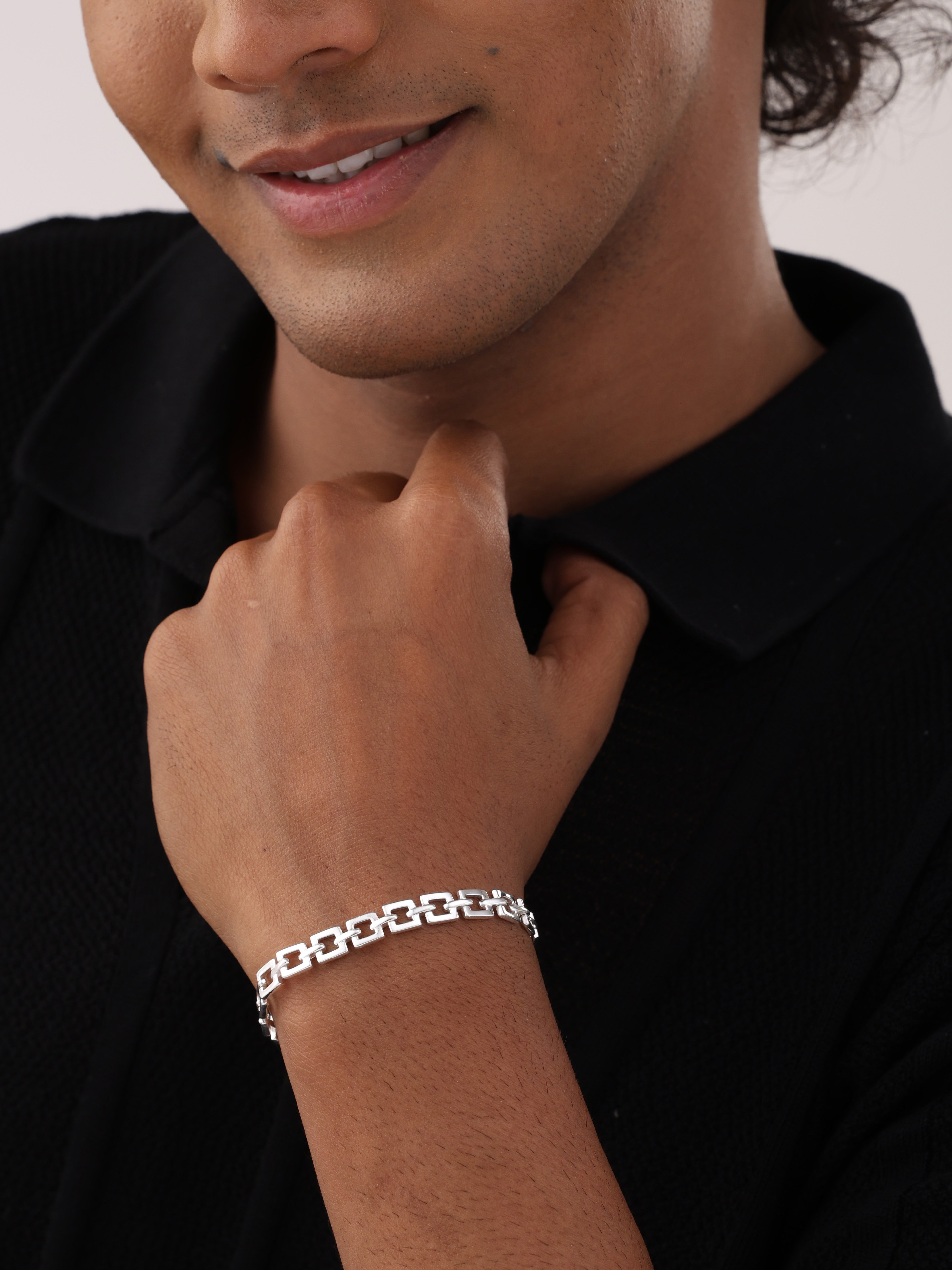 Fancy Statement Bracelet For Men