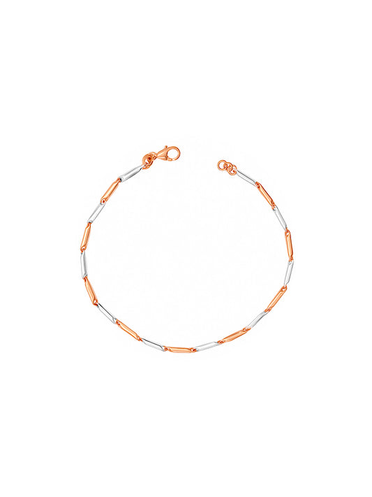 Dual Grace Two-Tone Link Bracelet