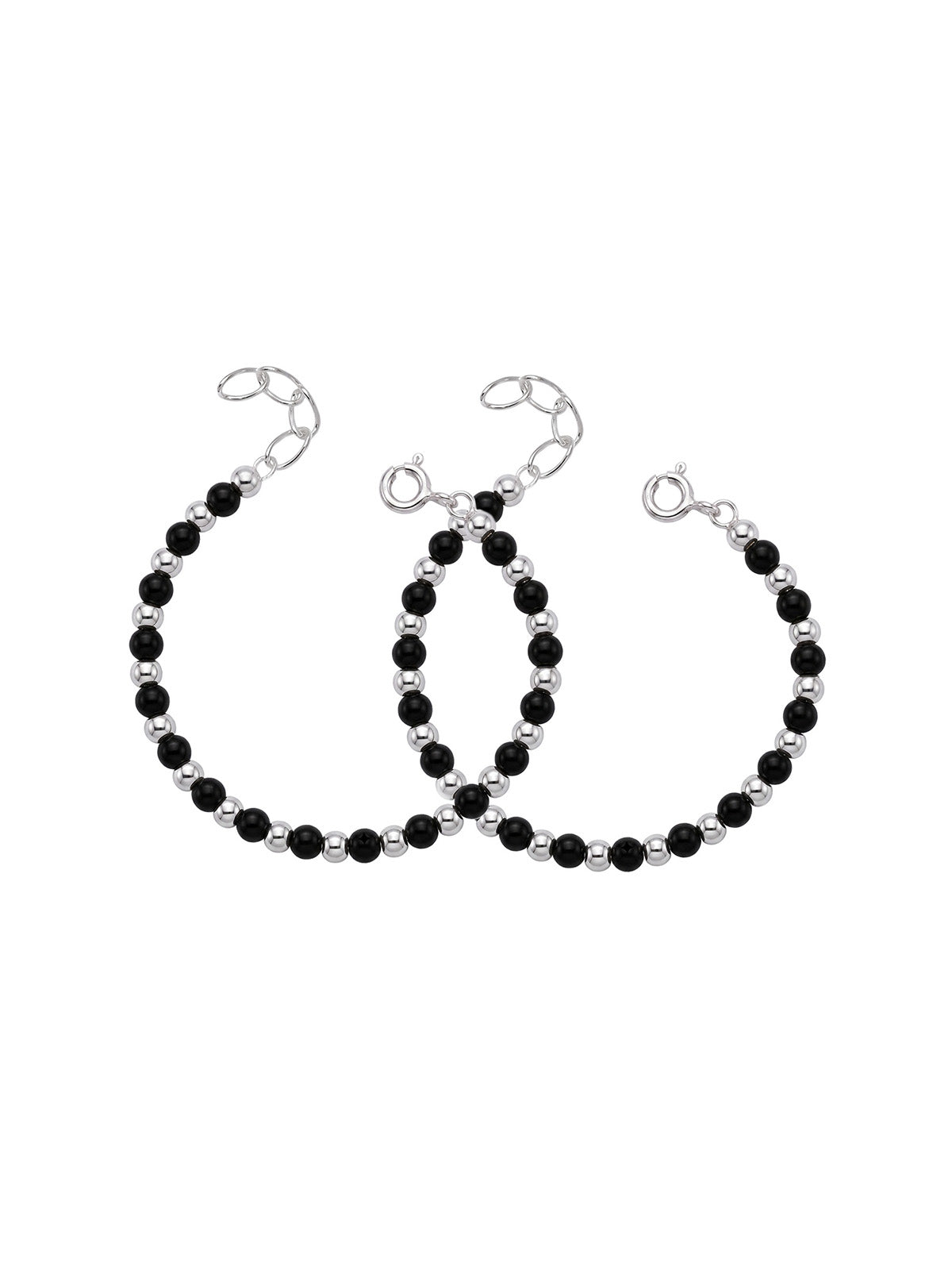 Black Beads Traditional Nazariya Kids Bracelet 1PC