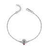 925 Sterling Silver Antique Shiva Trishul Quirky Rakshabandhan Rakhi Bracelet for Men and Boys