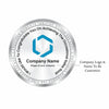 BIS Hallmarked Personalised Silver Coin For Corporate Gifting, Business Promotion, Dealer, Distributors, Return Gift, Client, 999 Pure