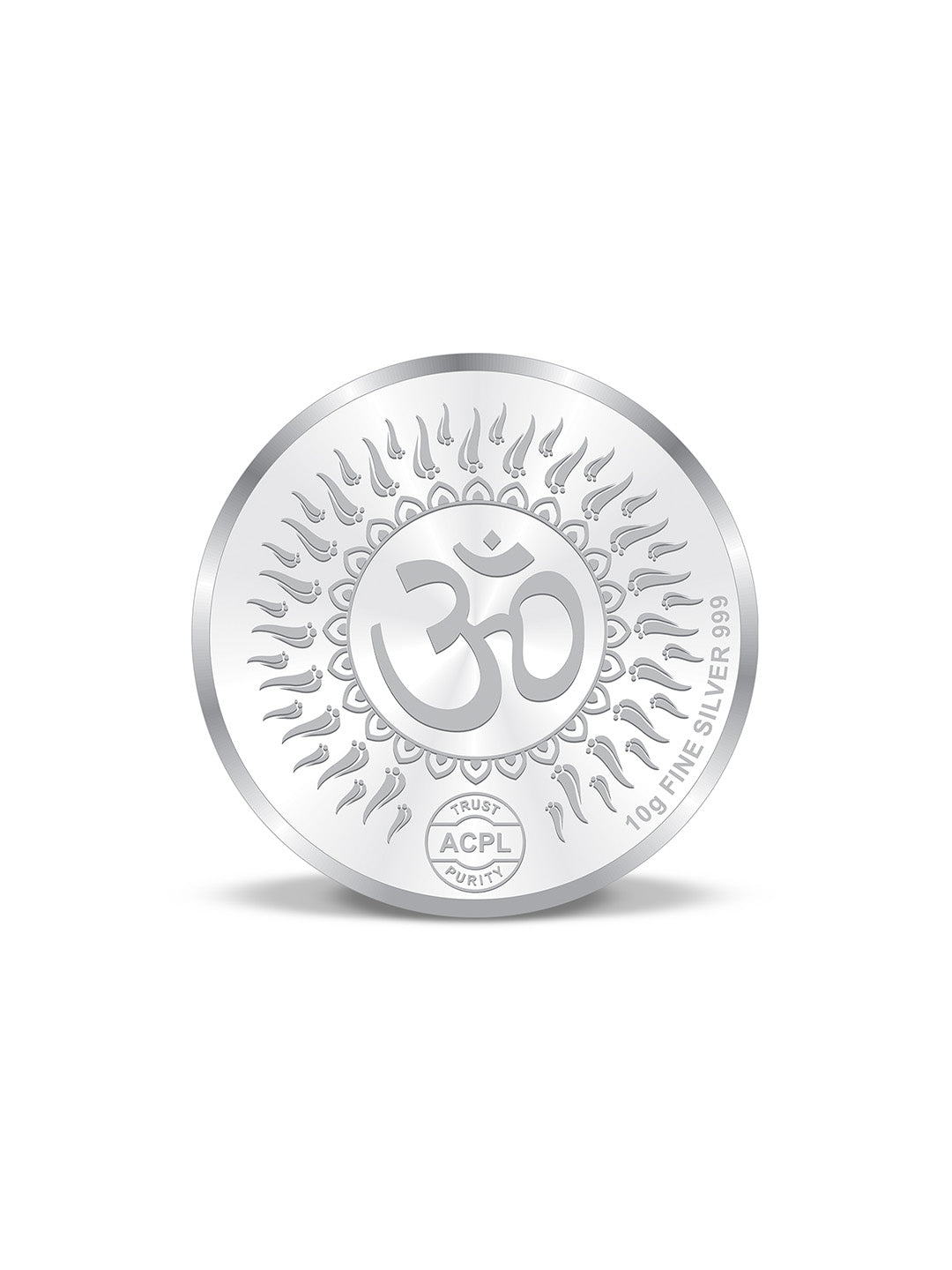 BIS Hallmarked Shree Laxmi & Lord Ganesha 999 Pure Silver Coin