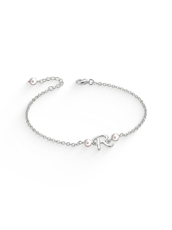 Personalized Letter Pearl Anklet