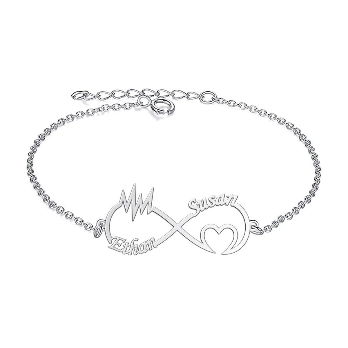 Buy Silver Infinity Bracelets for Women Online in Best Prices