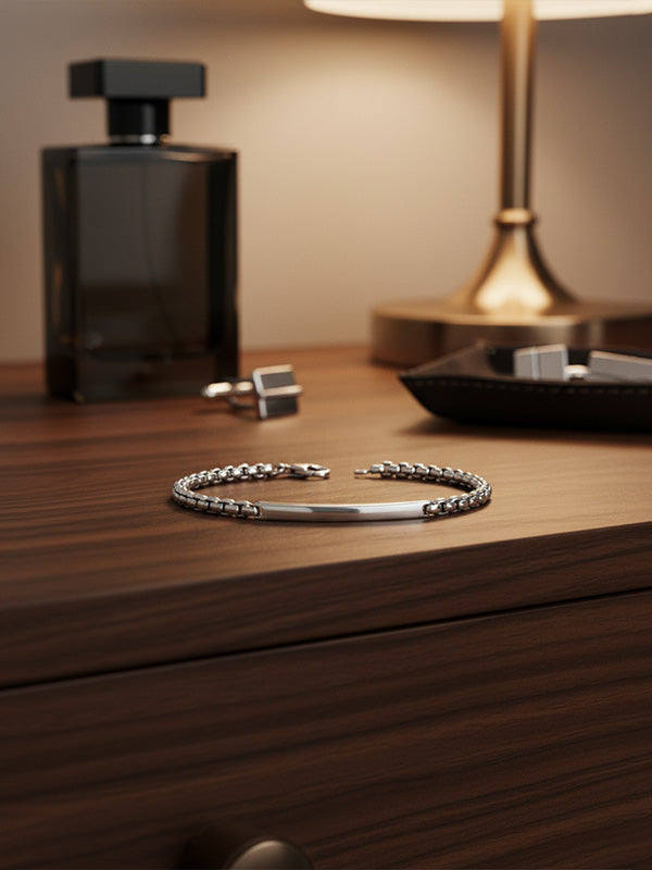 Personalized Venetian ID Bracelet for Men