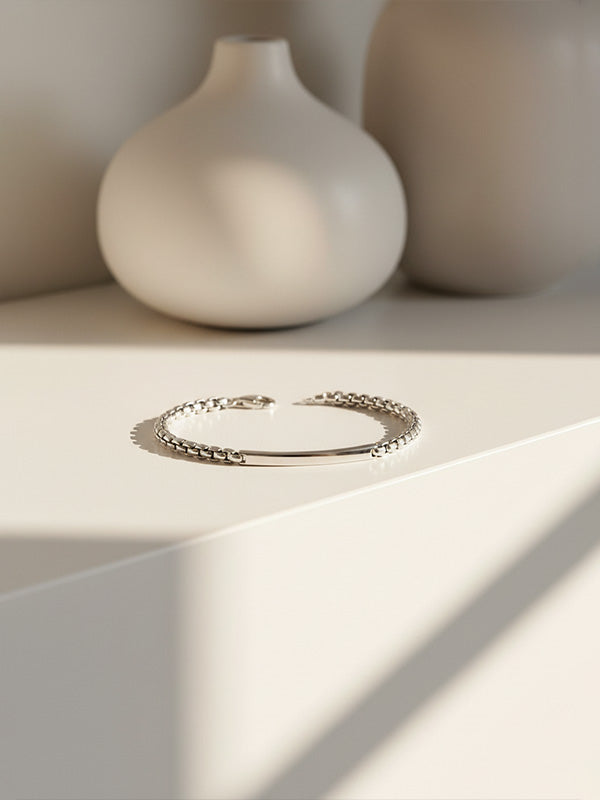 Personalized Venetian ID Bracelet for Men