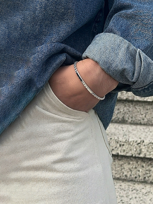 Personalized Venetian ID Bracelet for Men