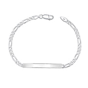Men's Silver ID Bracelet
