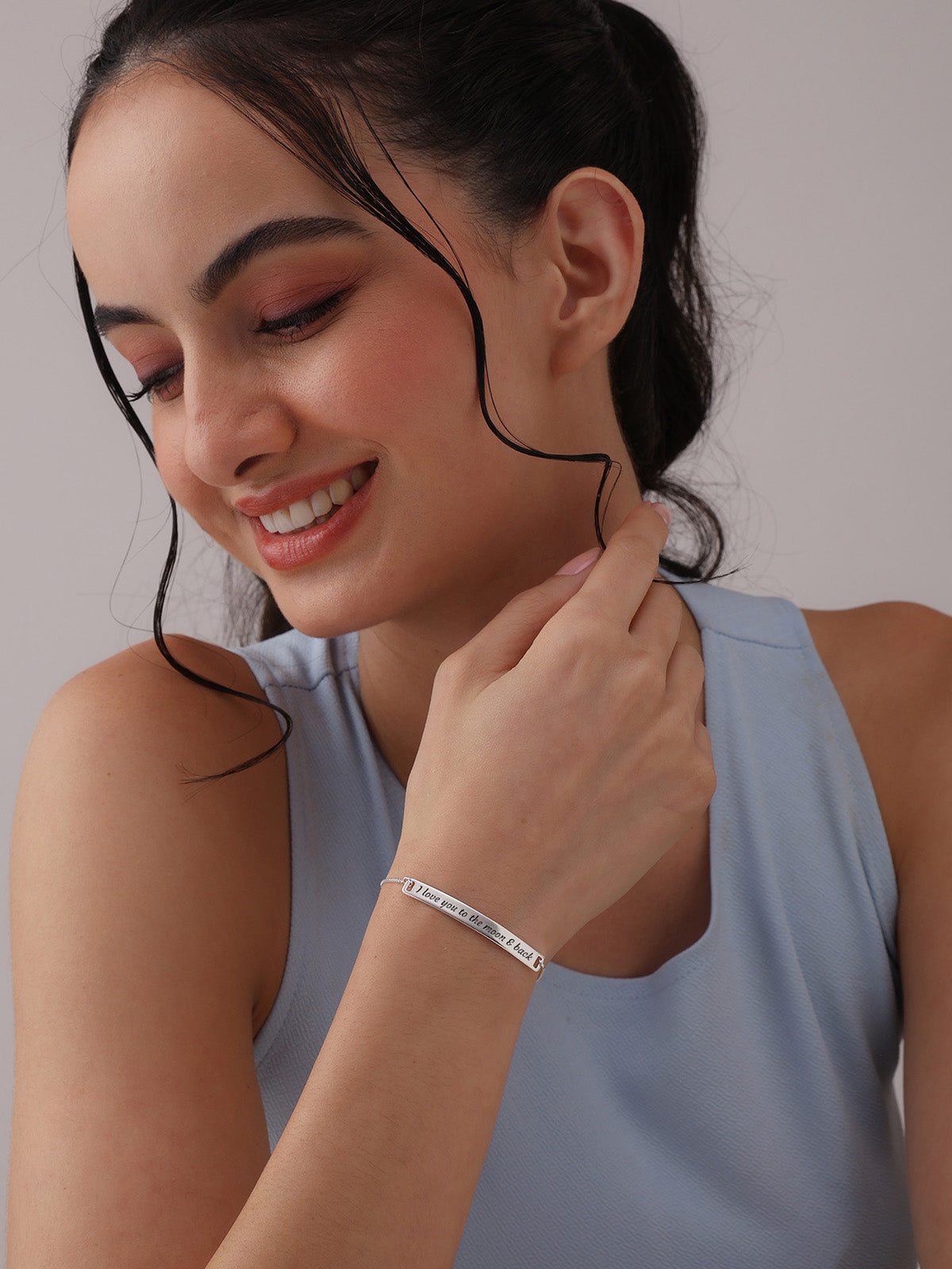 Personalized Message Inspiration Bracelet