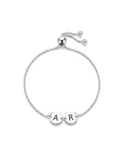 Personalized Initial Link Bracelet