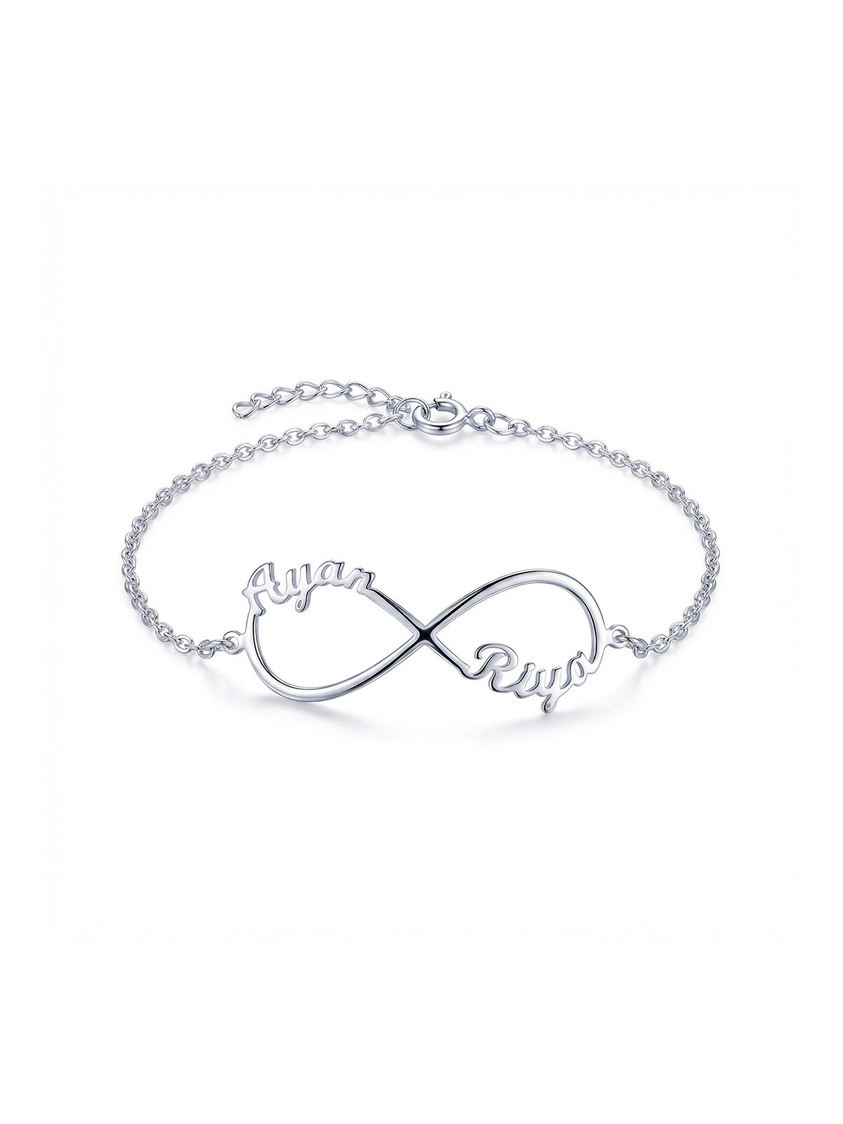 Personalized Infinity Couple Bracelet