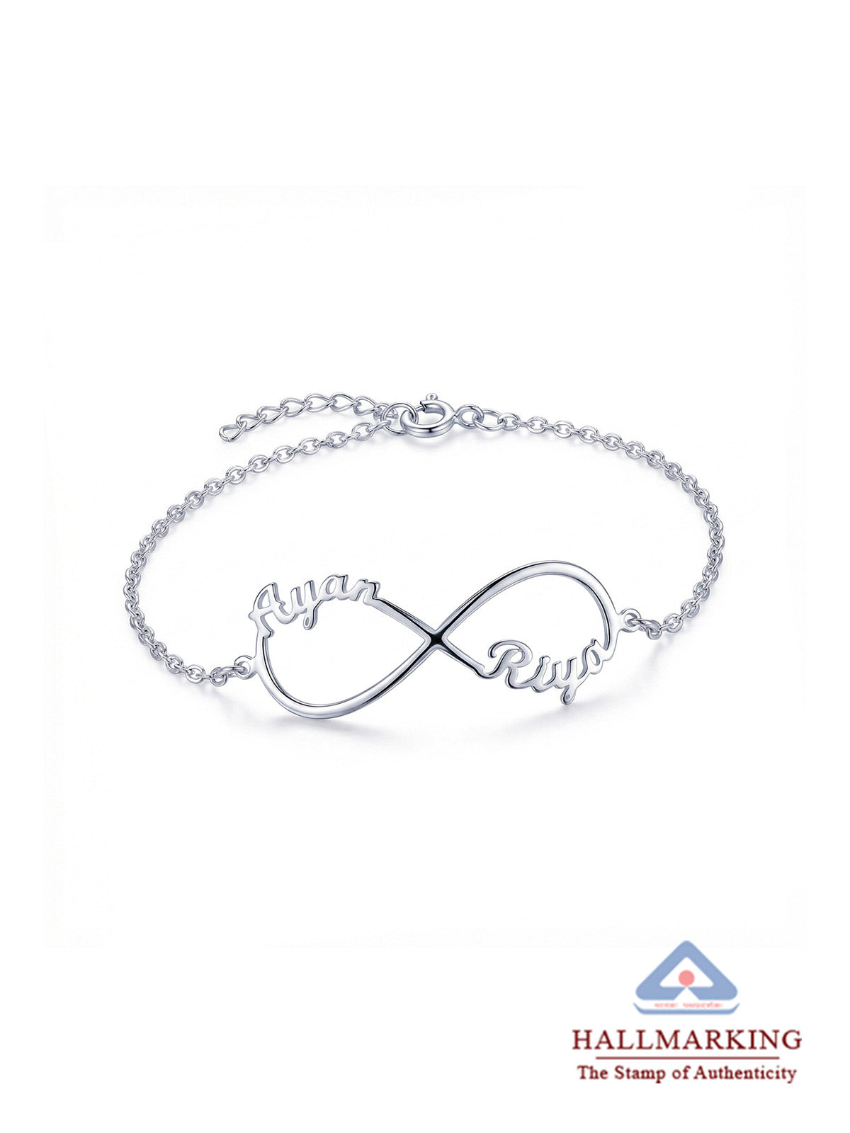 Personalized Infinity Couple Bracelet