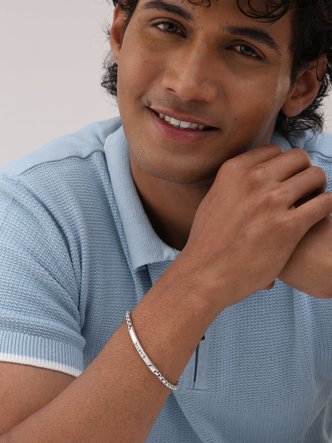 Personalized Venetian ID Bracelet for Men