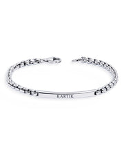 Vento Personalized Venetian Men's ID Bracelet