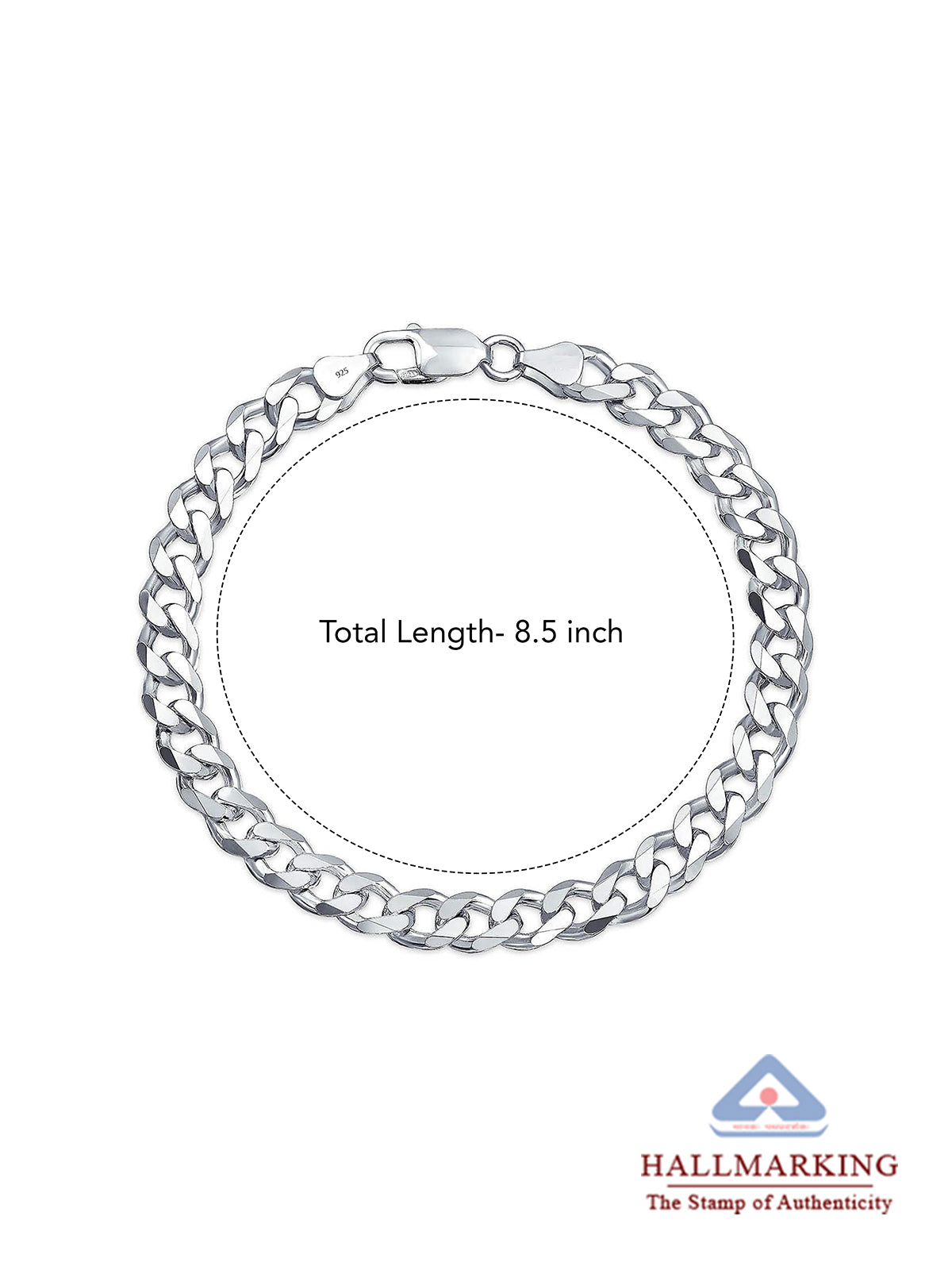 Flat Curb Chain Bracelet