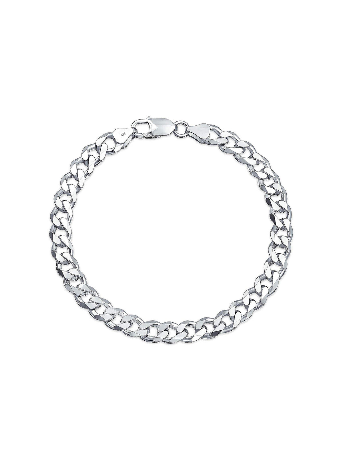 Flat Curb Chain Bracelet