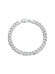 Flat Curb Chain Bracelet
