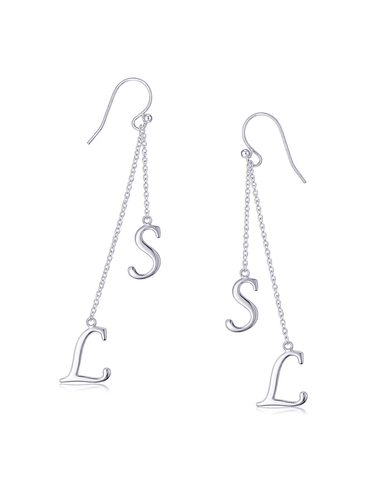 Personalized Initial Tassel Earrings