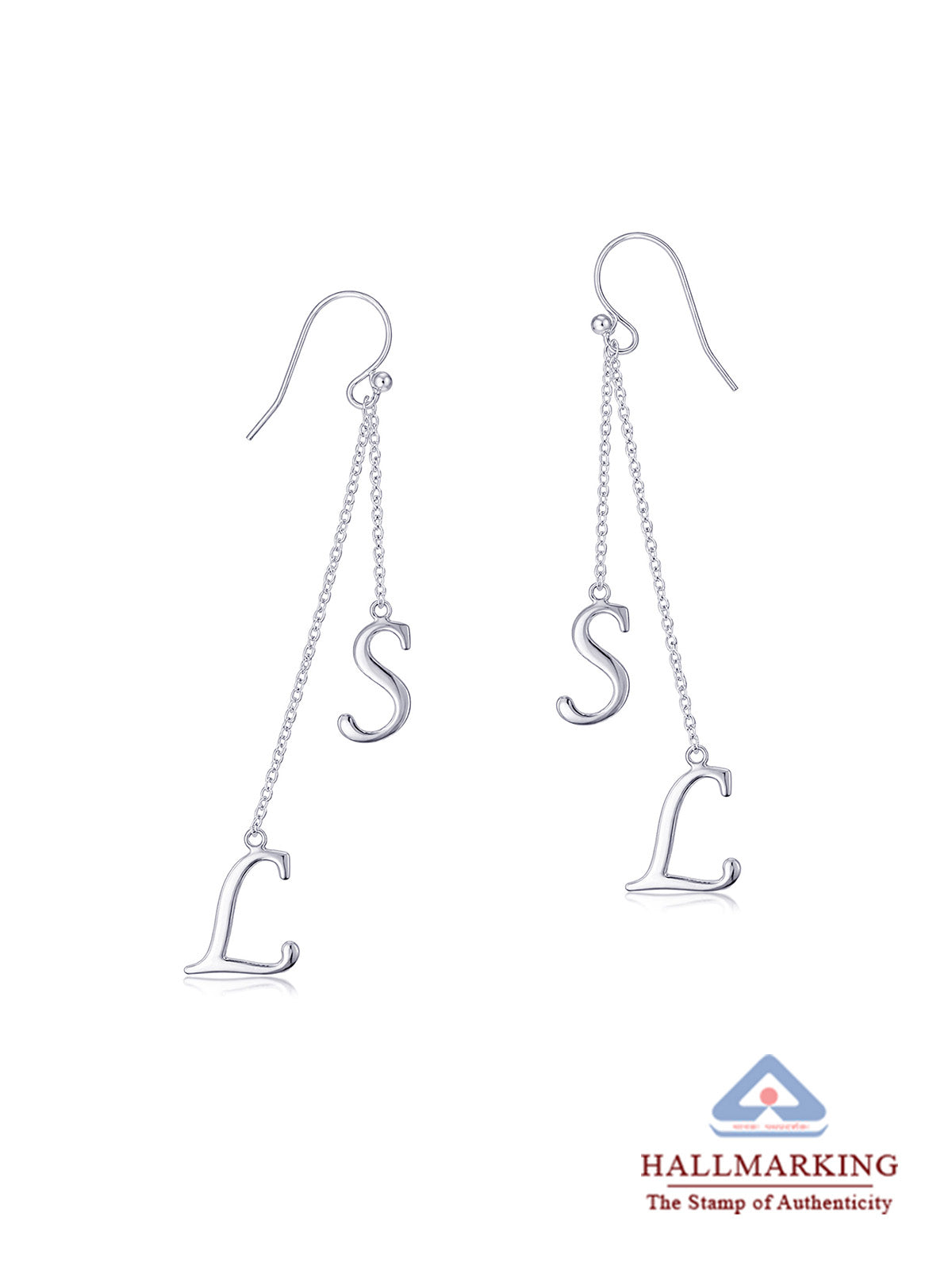 Personalized Initial Tassel Earrings