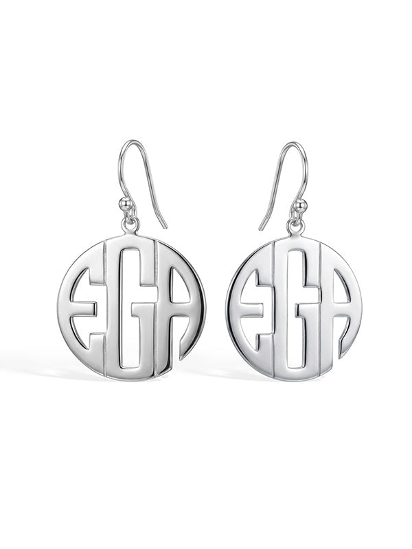 Personalized Monogram Initial Danglers
