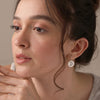 Personalised 925 Sterling Silver Monogram Initial Earrings for Teen Women