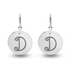 Personalised 925 Sterling Silver Monogram Initial Earrings for Teen Women
