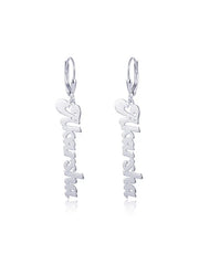 Personalized Name Wire Earrings