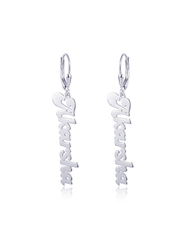 Personalized Name Wire Earrings