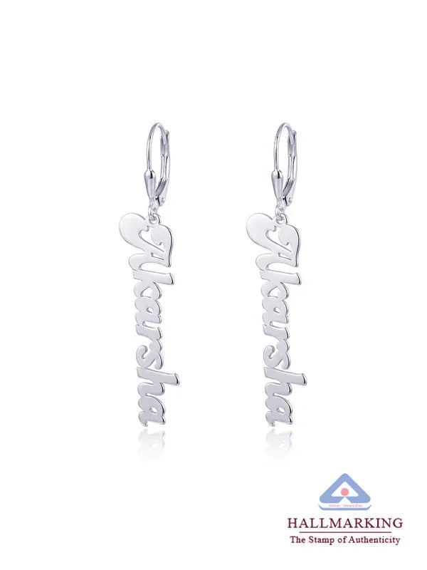 Personalized Name Wire Earrings