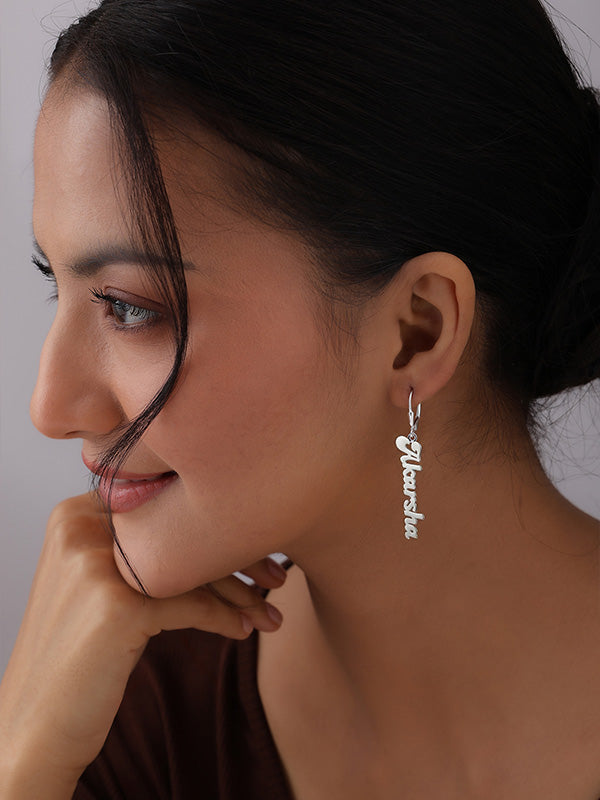 Personalized Name Wire Earrings