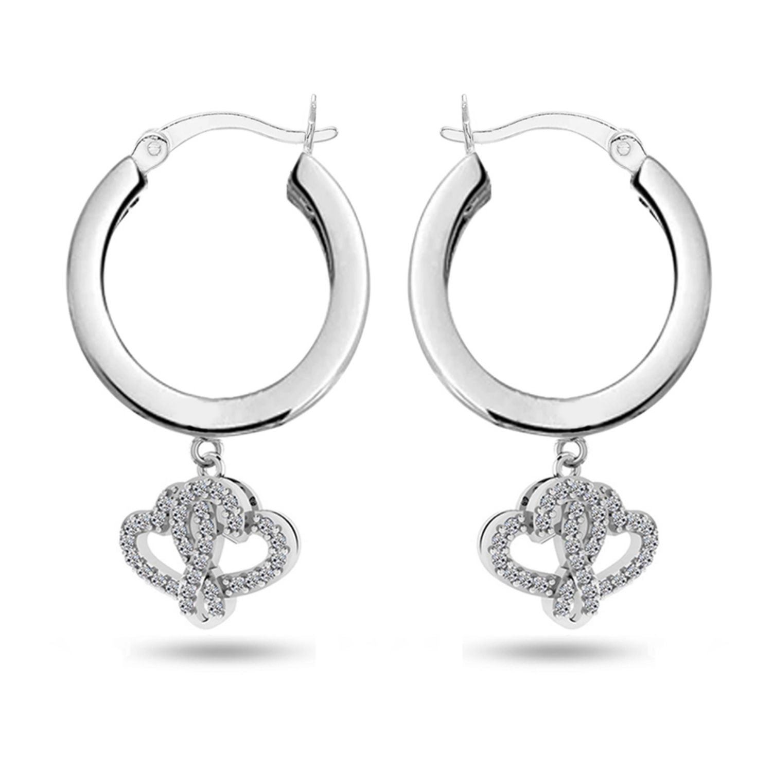 Personalised 925 Sterling Silver Name Message Earrings for Teen Women