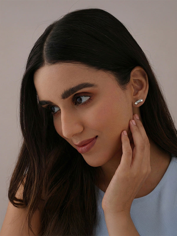 Personalized Name Bar Studs