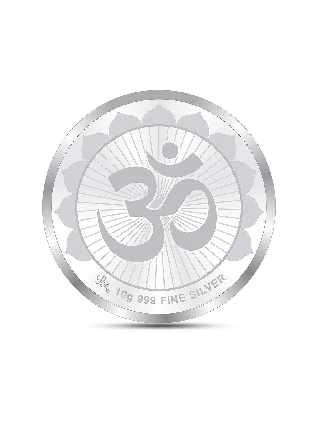 BIS Hallmarked Laxmi Ganesh Saraswati Silver Coin With 999 Purity