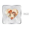 BIS Hallmarked Personalised Silver Square Coin Newly Married 50 Gram 999 Pure