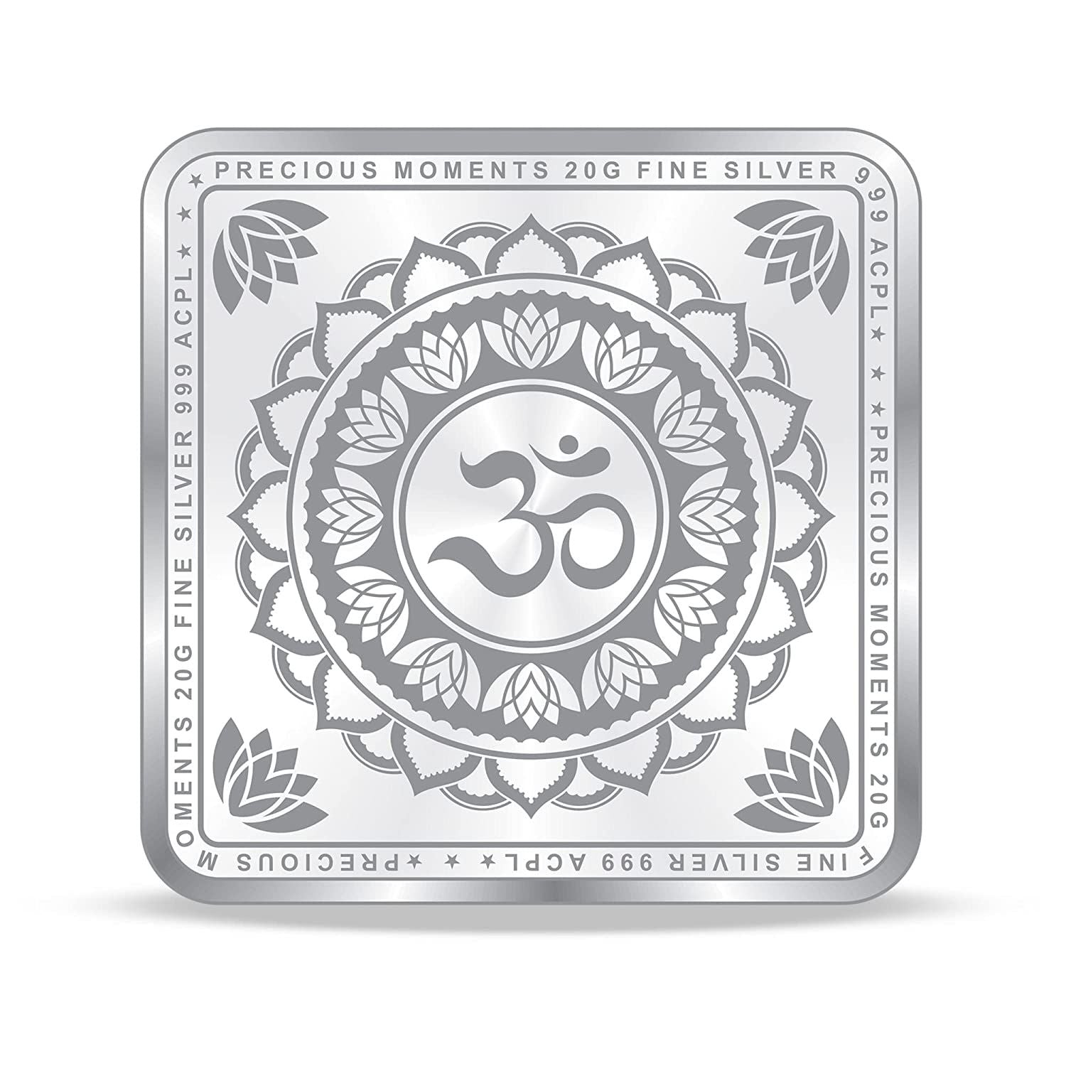 BIS Hallmarked Silver Coin Shiv Pariwar 999 Pure
