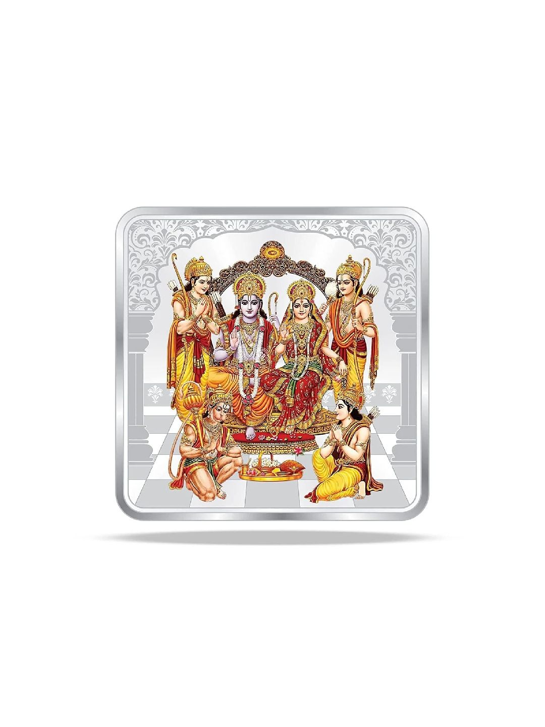 BIS Hallmarked Ram Darbar 999 Pure Silver Coin