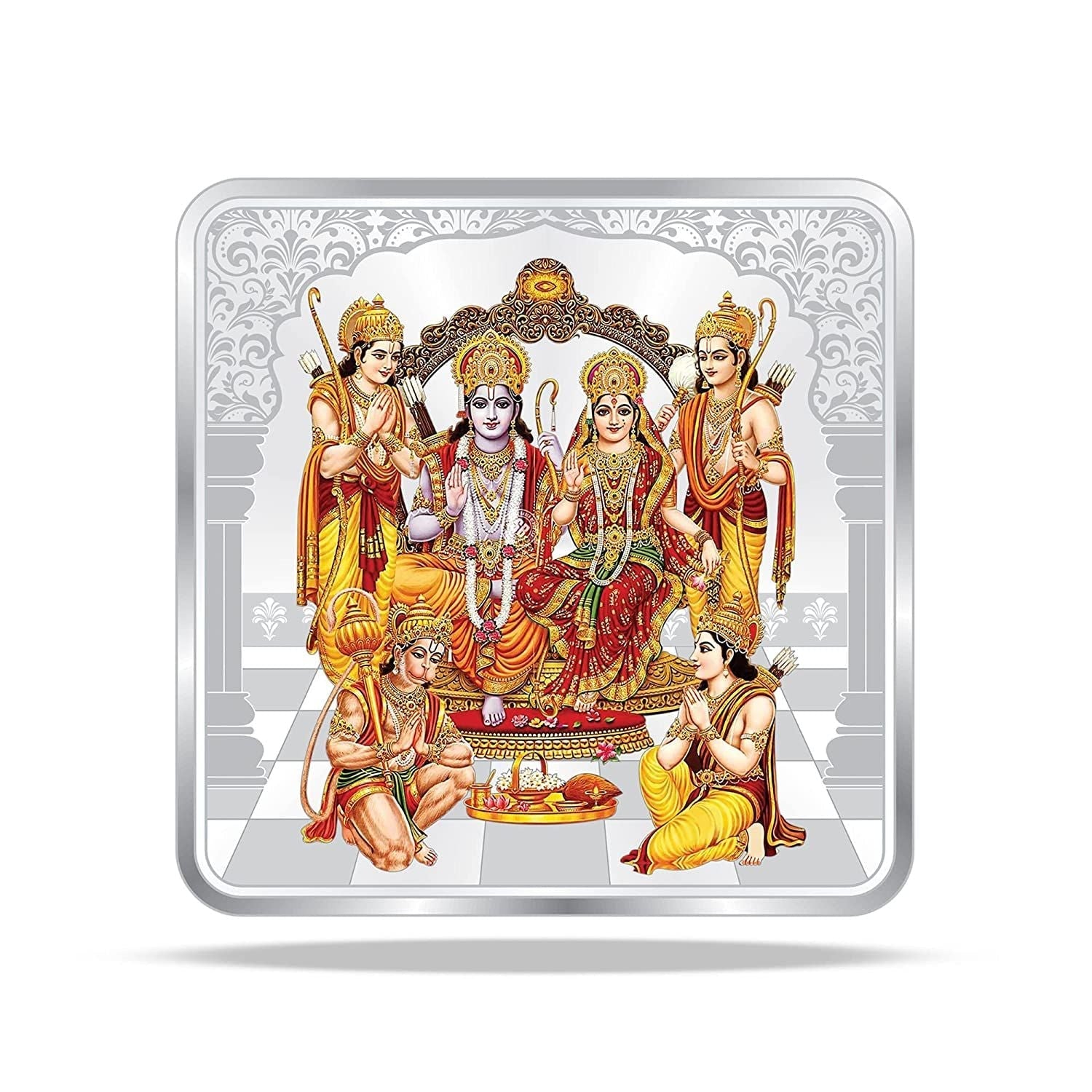 BIS Hallmarked Ram Darbar 999 Pure Silver Coin