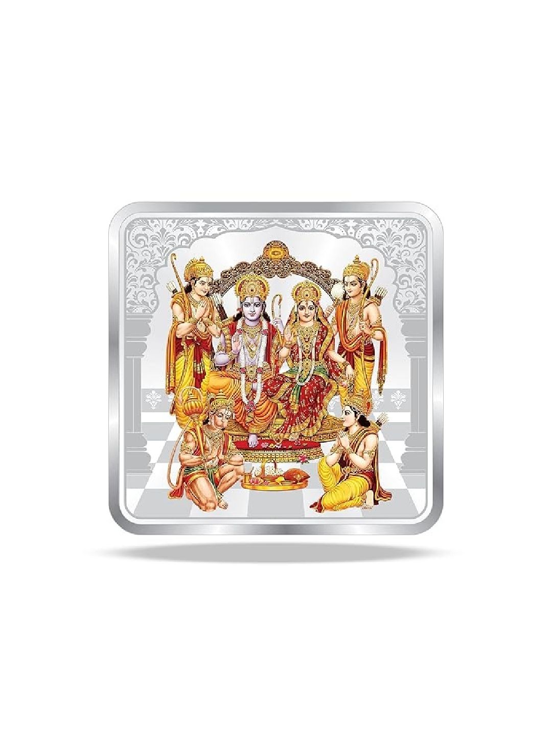 BIS Hallmarked Ayodhya Ram Temple 999 Pure Silver Coin