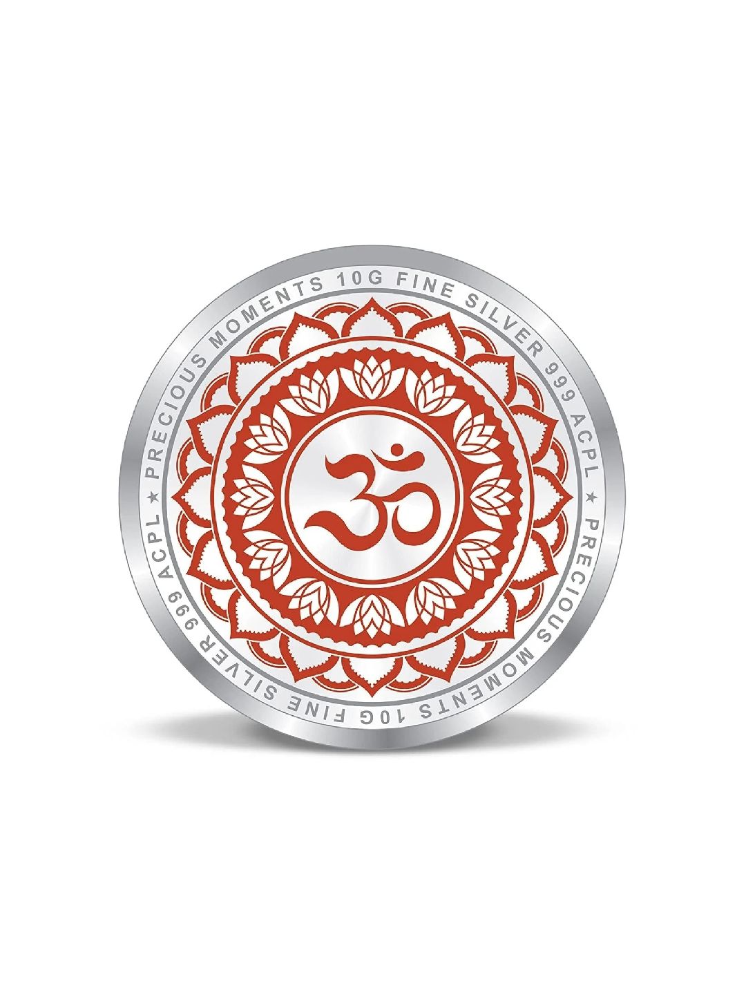 BIS Hallmarked Silver Coin Shiv Pariwar 999 Pure