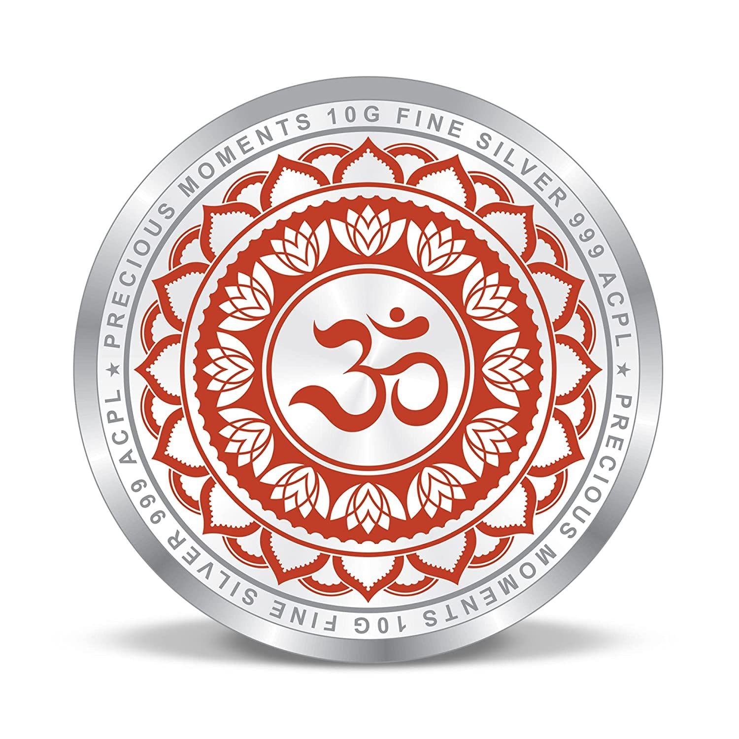 BIS Hallmarked Silver Coin Shiv Pariwar 999 Pure
