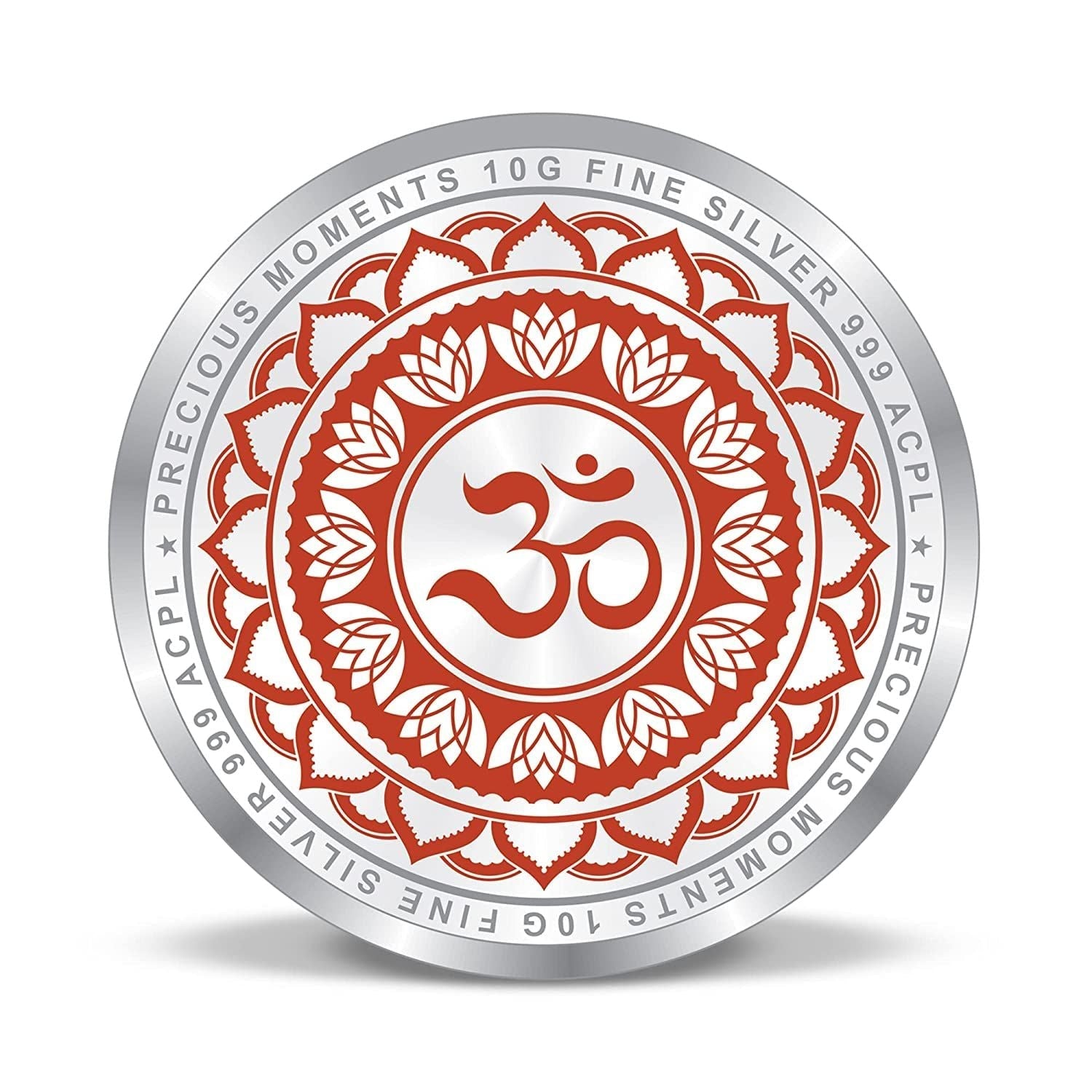 BIS Hallmarked Silver Coin Shiv Pariwar 999 Pure