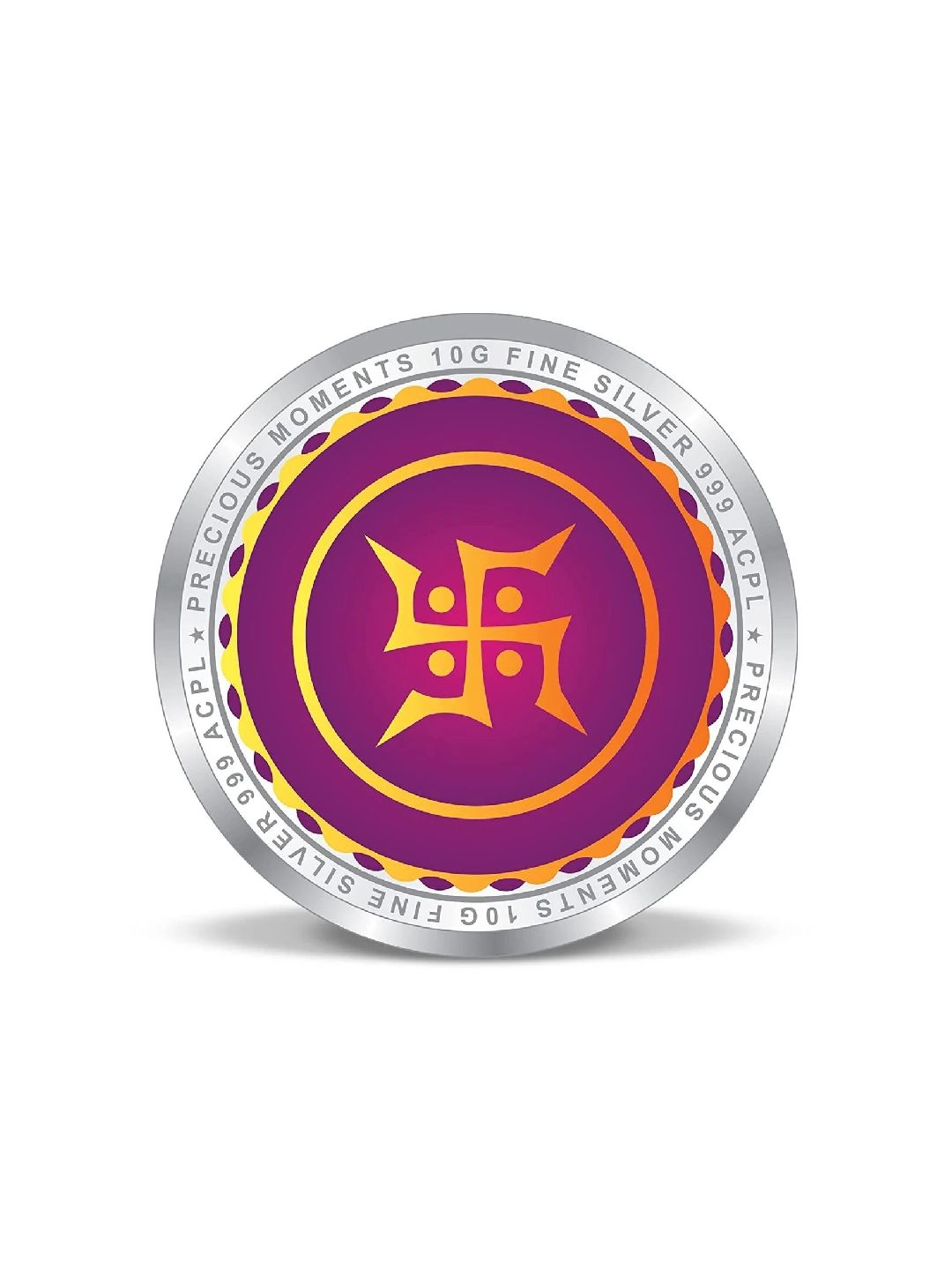 BIS Hallmarked Akshaya Tritiya Silver Coin 999 Pure