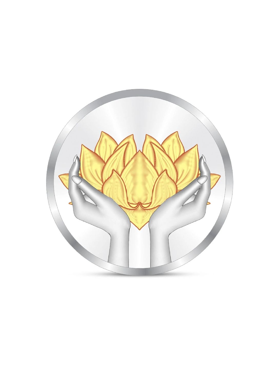 BIS Hallmarked Akshaya Tritiya Silver Coin 999 Pure