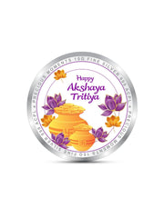 BIS Hallmarked Akshaya Tritiya Silver Coin 999 Pure