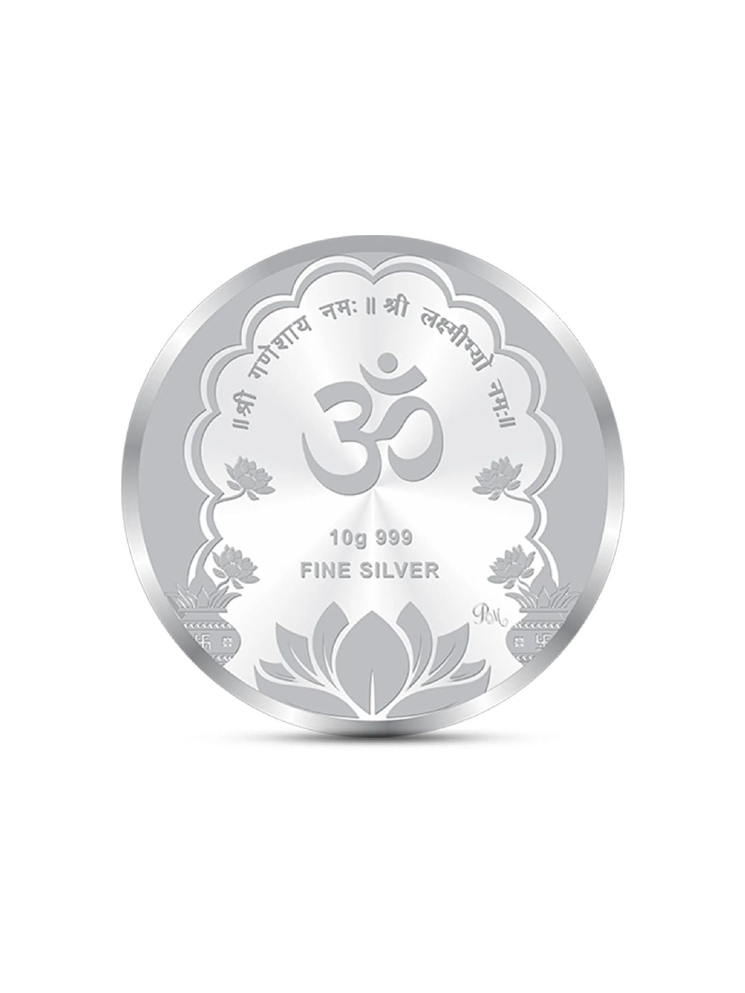 BIS Hallmarked Laxmi Ganesh 999 Pure Silver Coin Akshay Tritiya