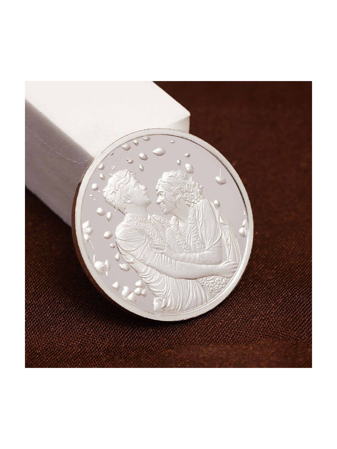 BIS Hallmarked 999 Pure Silver Celebrate Eternal Bonds with Our Exclusive Wedding Silver Coin
