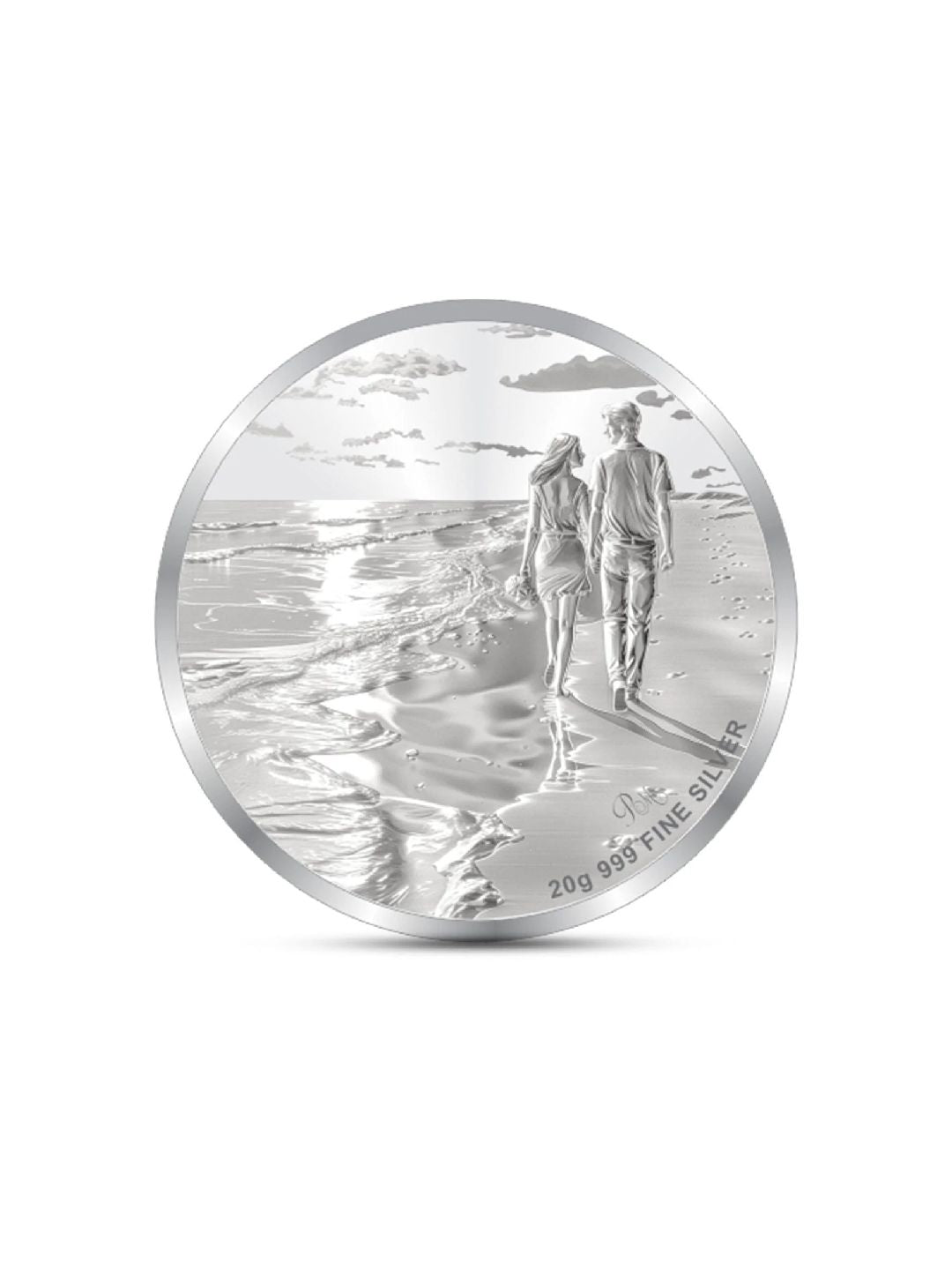 BIS Hallmarked 999 Pure Silver Celebrate Eternal Bonds with Our Exclusive Wedding Silver Coin