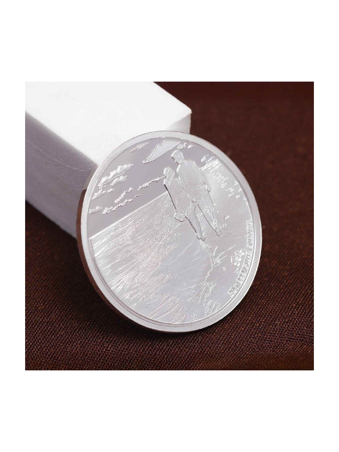 BIS Hallmarked 999 Pure Silver Celebrate Eternal Bonds with Our Exclusive Wedding Silver Coin