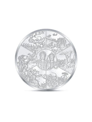 BIS Hallmarked Ramayan 999 Pure Silver Coin